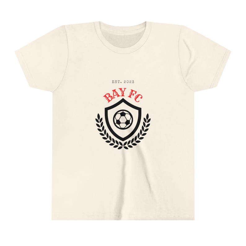 Bay FC Women's Soccer Youth Tee image 4