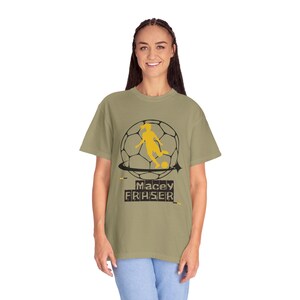 メイシー・フレイザー ユタ・ロイヤルズ FC レディース サッカー ユニセックス ガーメントダイ Tシャツ 画像 6