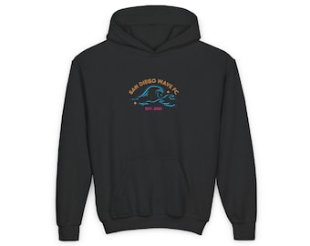 San Diego Wave FC Women's Soccer Youth Hoodie