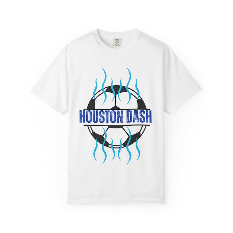 Houston Dash Women's Professional Soccer Unisex T-Shirt image 1