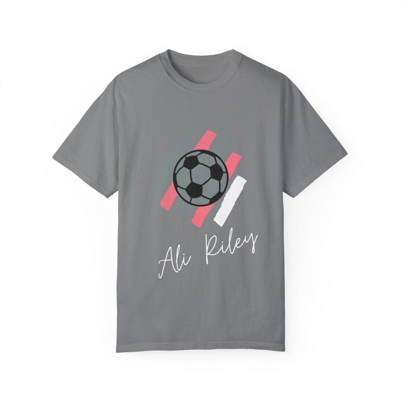 Ali Riley Angel City FC professioneel voetbal dames-T-shirt, uniseks afbeelding 9