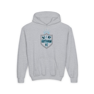 NJ/NY Gotham FC Women's Soccer Youth Hooded Sweatshirt image 2