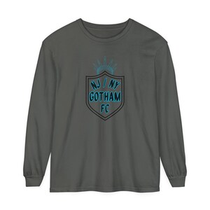 NJ/NY Gotham FC Women's Soccer Unisex Long Sleeve T-Shirt image 5