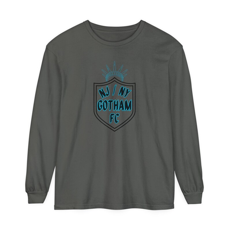 NJ/NY Gotham FC Women's Soccer Unisex Long Sleeve T-Shirt image 5