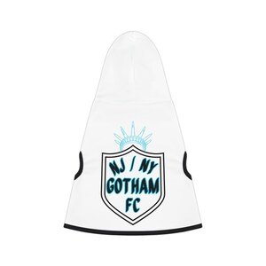 NJ/NY Gotham FC Women's Soccer Pet Hoodie image 6