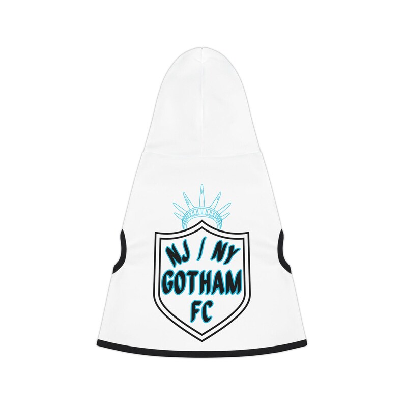 NJ/NY Gotham FC Women's Soccer Pet Hoodie image 6