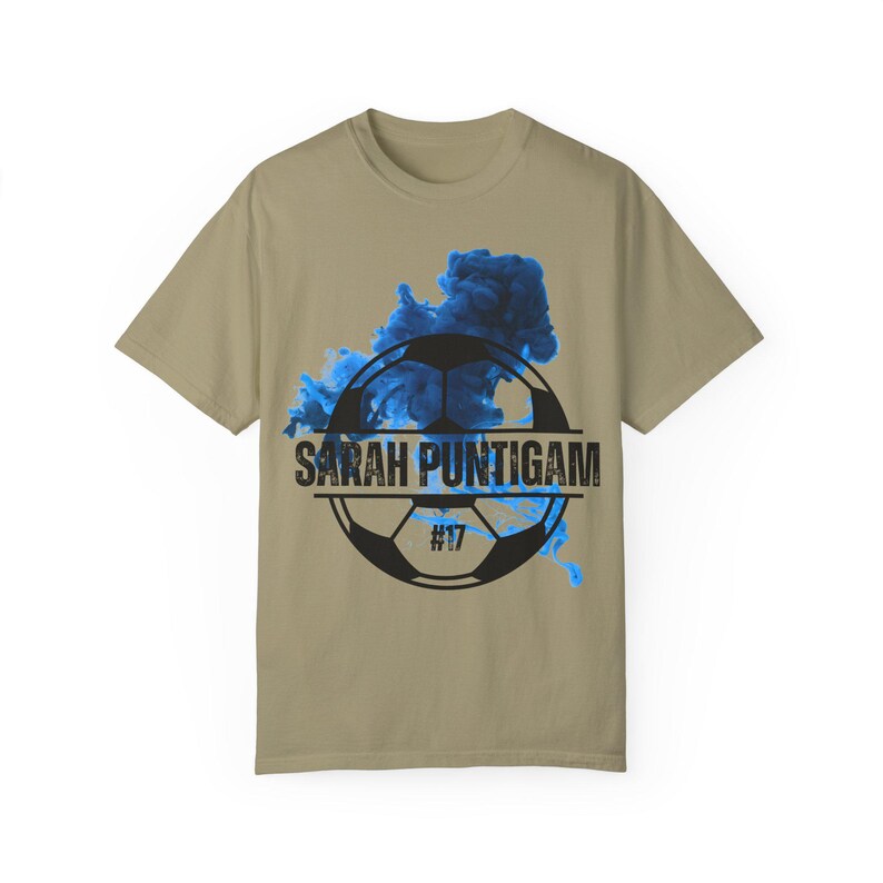 Sarah Puntigam Houston Dash Women's Soccer Unisex Garment-Dyed T-shirt image 7