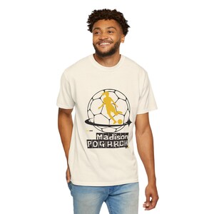 Madison Pogarch Utah Royals FC Women's Soccer Unisex Garment-Dyed T-shirt image 5