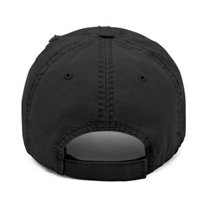 Angel City FC Women's Soccer EMBROIDERED Distressed Dad Hat image 2