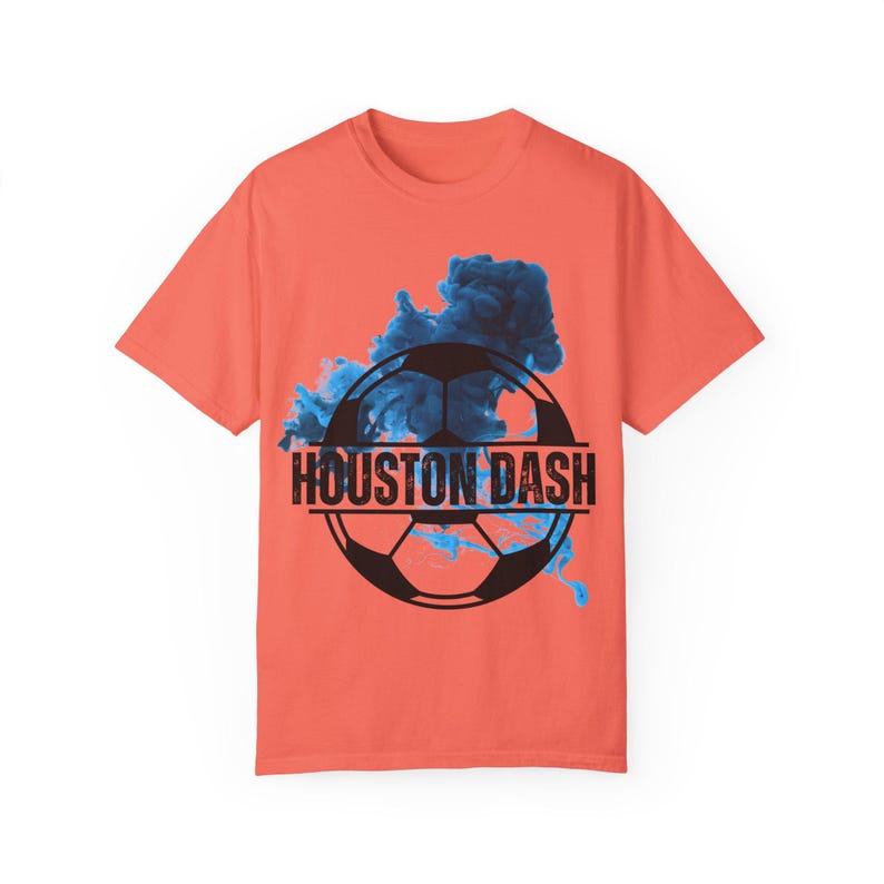 Houston Dash Women's Professional Soccer Unisex T-Shirt image 3