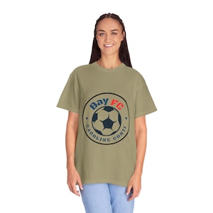 Caroline Conti Bay FC Women's Soccer Unisex Garment-Dyed T-shirt bild 6