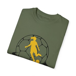 Agnes Nyberg Utah Royals FC Women's Soccer Unisex Garment-Dyed T-shirt image 10