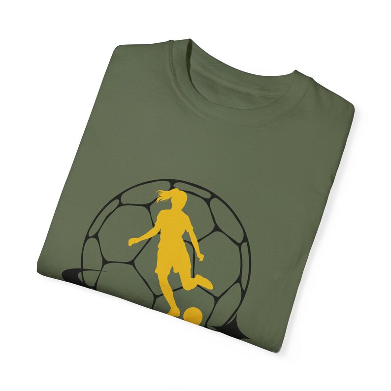 Agnes Nyberg Utah Royals FC Women's Soccer Unisex Garment-Dyed T-shirt image 10