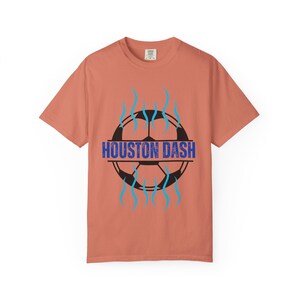 Houston Dash Women's Professional Soccer Unisex T-Shirt image 2