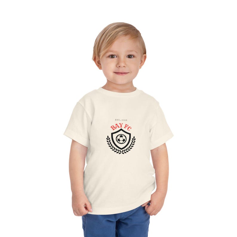 T-shirt de soccer à manches courtes Bay FC pour tout-petits image 6