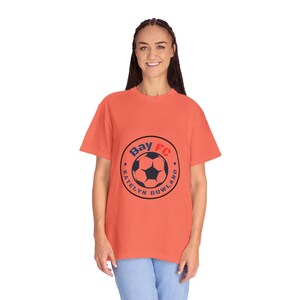 Katelyn Rowland Bay FC Women's Soccer Unisex Garment-Dyed T-shirt image 3