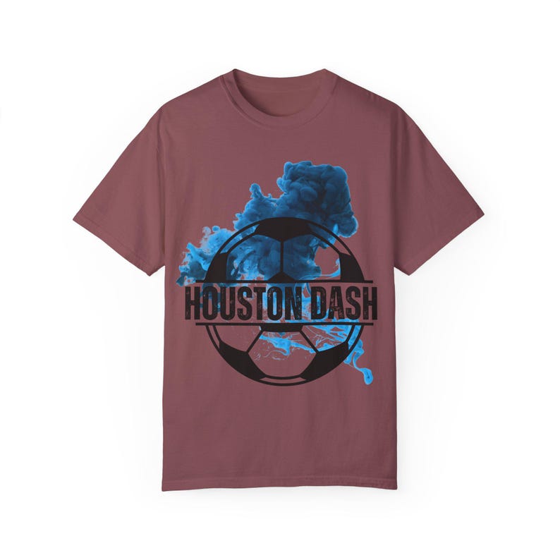 Houston Dash Women's Professional Soccer Unisex T-Shirt image 4