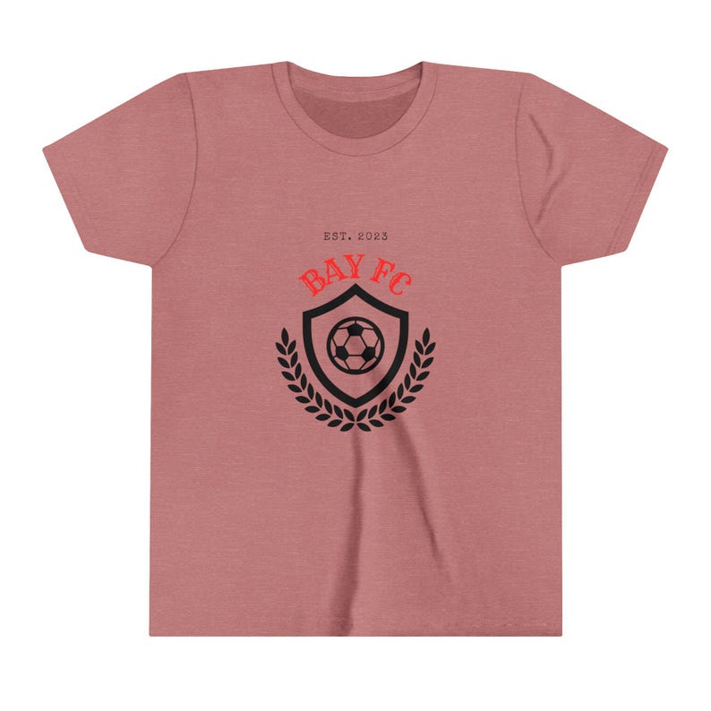 Bay FC Women's Soccer Youth Tee image 3