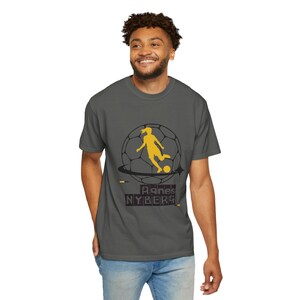 Agnes Nyberg Utah Royals FC Women's Soccer Unisex Garment-Dyed T-shirt image 8