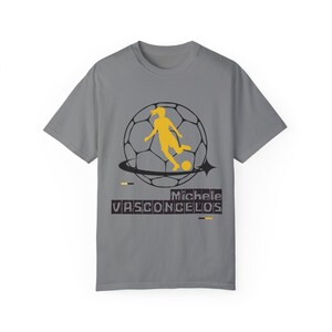 Michele Vasconcelos Utah Royals FC Women's Soccer Unisex Garment-Dyed T-shirt image 9