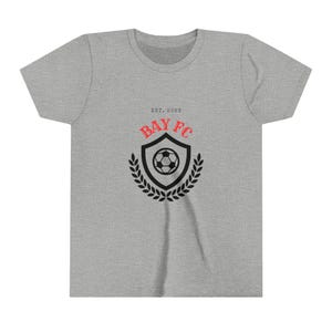 Bay FC Women's Soccer Youth Tee image 1