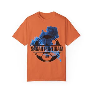 Sarah Puntigam Houston Dash Women's Soccer Unisex Garment-Dyed T-shirt image 6