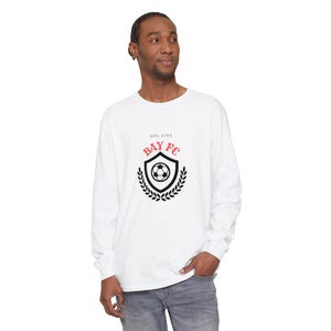 Bay FC Damen Fußball Langarm-T-Shirt Bild 4