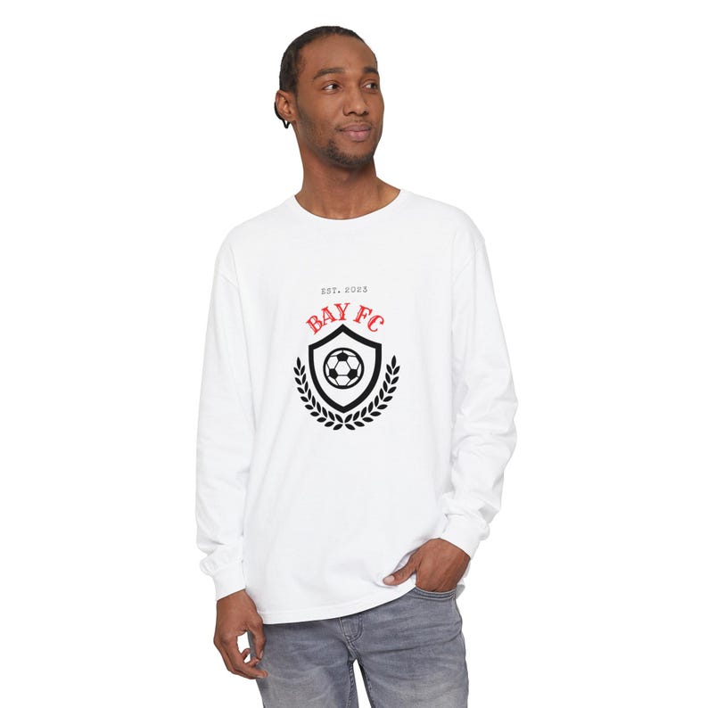 Bay FC Damen Fußball Langarm-T-Shirt Bild 4