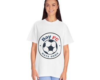Maya Doms Bay FC Women's Soccer Unisex Garment-Dyed T-shirt