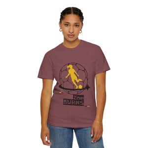 Zoe Burns Utah Royals FC Women's Soccer Unisex Garment-Dyed T-shirt bild 4