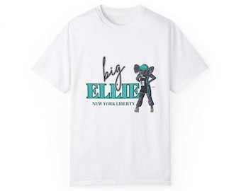 Ellie the Elephant NY Liberty Mascot WNBA Unisex T-Shirt