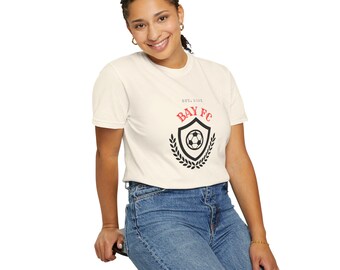 Bay FC Women's Soccer Unisex Garment-Dyed T-shirt