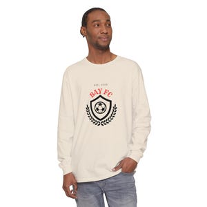 Bay FC Damen Fußball Langarm-T-Shirt Bild 1