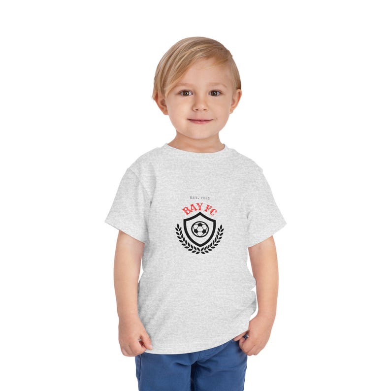T-shirt de soccer à manches courtes Bay FC pour tout-petits image 8