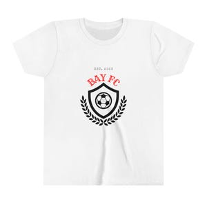 Bay FC Women's Soccer Youth Tee image 2