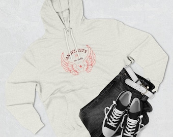 Angel City FC Damska Piłkarska Bluza Polarowa Z Kapturem