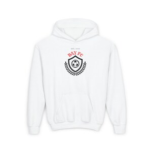 Bay FC Women's Soccer Youth Hoodie bild 3