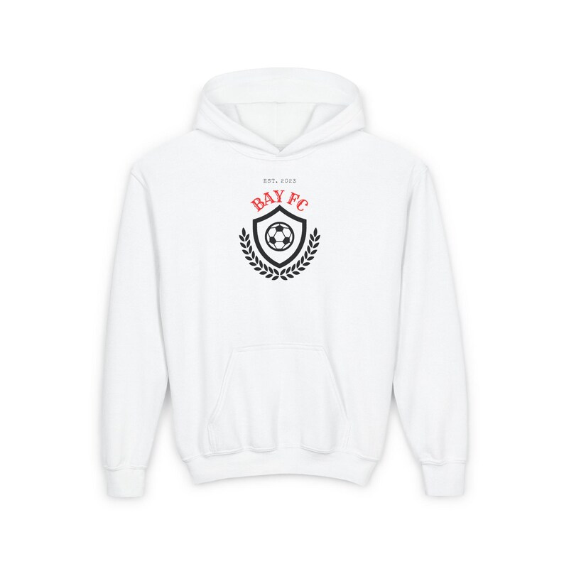 Bay FC Women's Soccer Youth Hoodie bild 3