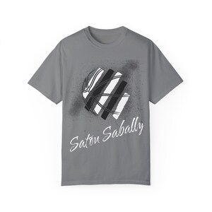 Satou Sabally Professional Basketball 3x3 Stylish Graphic T-Shirt - Unisex Garment-Dyed Tee for Sports Lovers image 10
