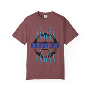 Houston Dash Women's Professional Soccer Unisex T-Shirt image 4