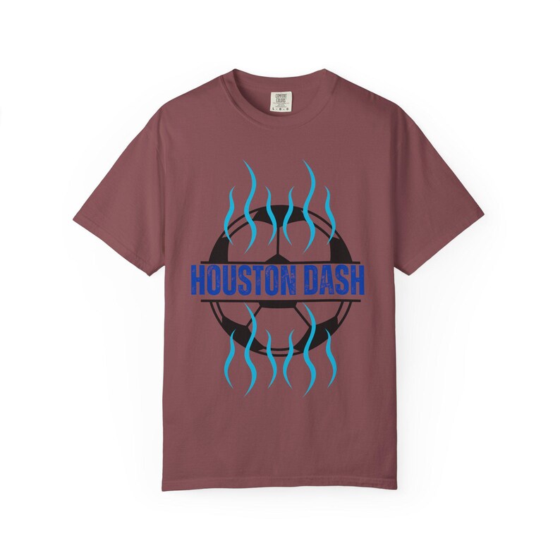 Houston Dash Women's Professional Soccer Unisex T-Shirt image 4
