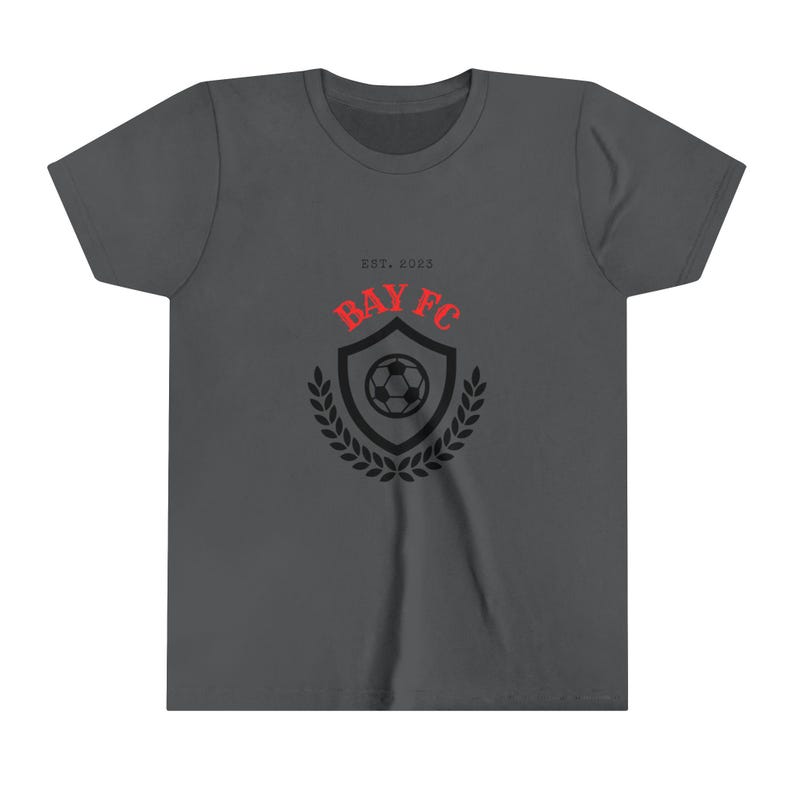 Bay FC Women's Soccer Youth Tee image 5