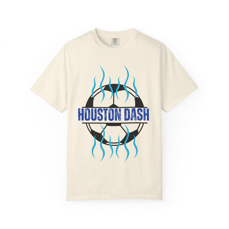 Houston Dash Women's Professional Soccer Unisex T-Shirt image 5