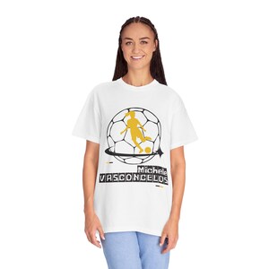 Michele Vasconcelos Utah Royals FC Women's Soccer Unisex Garment-Dyed T-shirt image 1