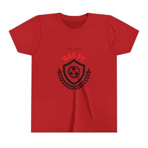 Bay FC Women's Soccer Youth Tee image 6