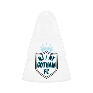 NJ/NY Gotham FC Women's Soccer Pet Hoodie image 3