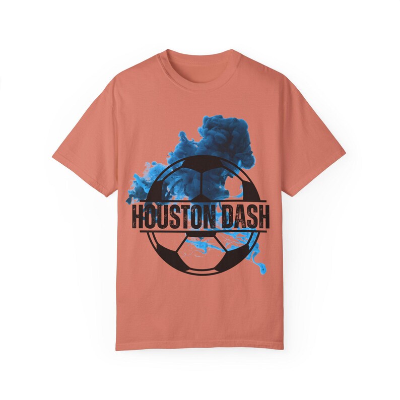 Houston Dash Women's Professional Soccer Unisex T-Shirt image 2