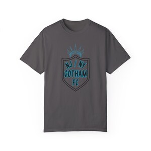NJ/NY Gotham FC Women's Soccer Unisex Garment-Dyed T-shirt image 5