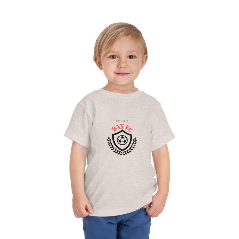 T-shirt de soccer à manches courtes Bay FC pour tout-petits image 1