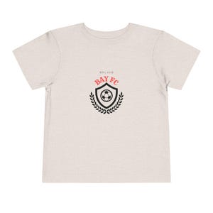 T-shirt de soccer à manches courtes Bay FC pour tout-petits image 2